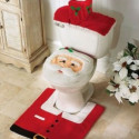 Santa Toilet Seat Cover and Rug Set
